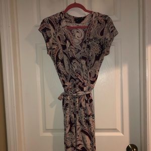 Banana republic wrap dress